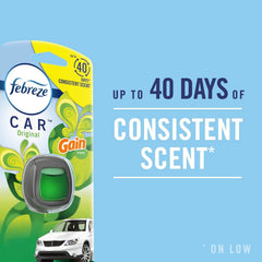Febreze Car Vent Clip Air Freshener, Hawaiian Aloha, 0.037 Pound