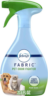 Febreze Fabric Spray Air Freshener, Odor-Fighting Fabric Refresher, Sneaker Balls Alternative, Couch Cleaner, Linen Spray, Multi-Use, Pet Odor Fighter Scent, 23.6 fl oz