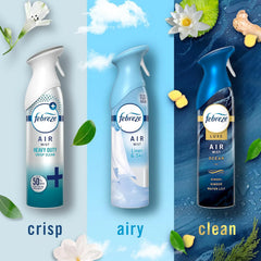 Febreze New & Improved Air Mist Scent Mix, Air Freshener, Home and Kitchen Essentials, Odor Fighting Room Spray, 8.1 oz bottle, 3 Count